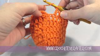 Creating a Double Crochet Straight Seam in the Round Tutorial
