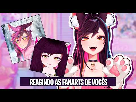 REAGINDO AS FANARTS DO CHAT!