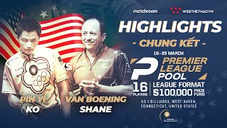 HIGHLIGHTS CHUNG KẾT | Shane Van Boening vs Ko Pin Yi | Giải Billiard Premier League Pool 2024