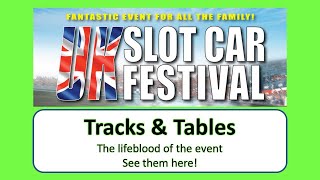 Slot Car Tracks + Slot Car Trade Tables - UK Slot Car Festival 2023 (Official Video)