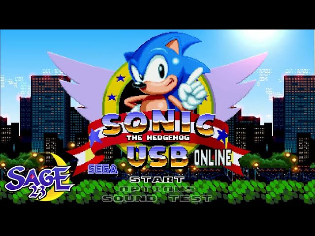 Sonic USB Online (SAGE '23 Exclusive Update) ✪ Walkthrough (1080p