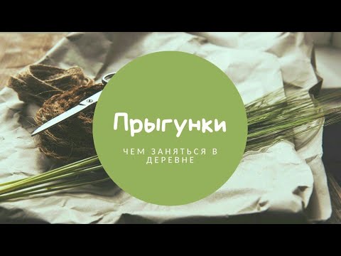 #4 Прыгунки. Чем заняться в деревне?