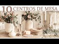 😍COMO CREAR CENTROS DE MESA FÁCILES, ELEGANTES Y ECONÓMICOS ✅ IDEAS PARA DECORAR UNA CASA PEQUEÑA