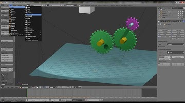 Blender 2.66 - Beginners Clockwork Physics Tutorial