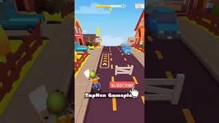 Paper Boy Race 🗞️ Gameplay Walkthrough All Levels Android, iOS Part 14#viralshort#winner screenshot 1