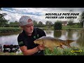 Peche des carpes au coup avec la pte maggot fishmeal