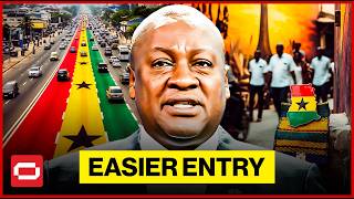 PRESIDENT MAHAMA SHOCKS AFRICA WITH NEW e-VISA SYSTEM (GHANA JUST CHANGED TRAVEL FOREVER)
