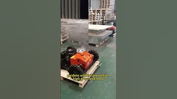 Cordless rubber track grass cutter machine made in China manufacturer factory #falciatrice #mower