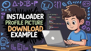 Python Instaloader Example to Download Instagram Profile Picture of Any Username in Command Line