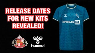 New Sunderland 24/25 kit release times revealed