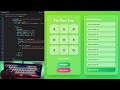 ASMR Programming - How to Build a Modern Tic Tac Toe App with React, TailwindCSS & Framer Motion