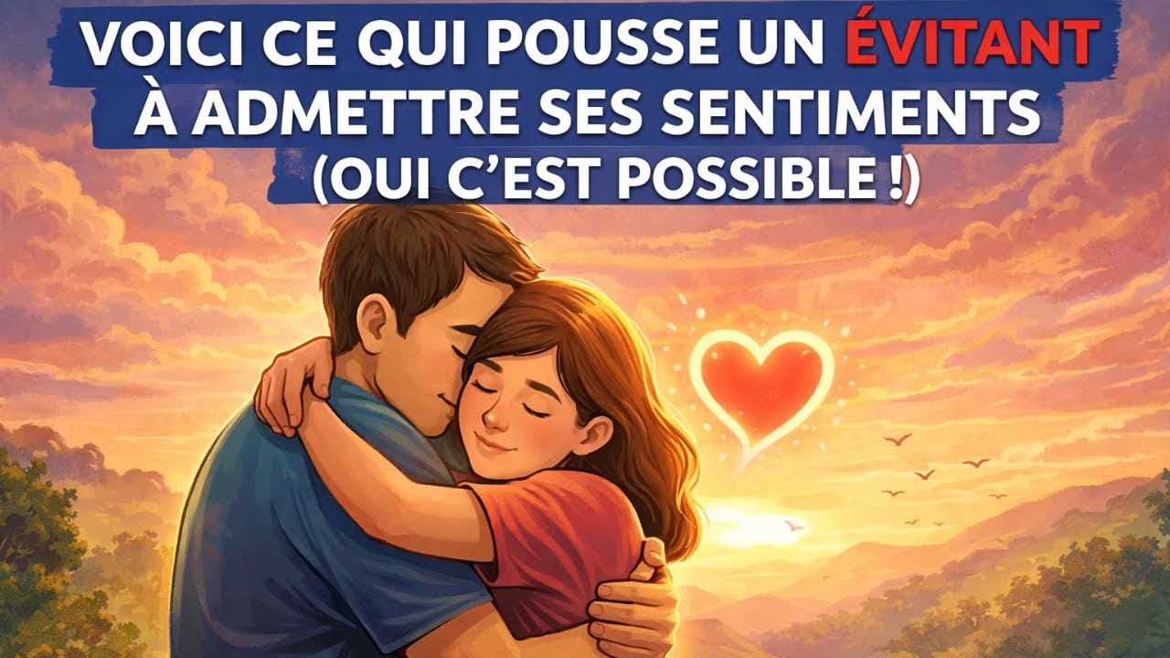 VOICI CE QUI POUSSE UN ÉVITANT À ADMETTRE SES SENTIMENTS SANS RÉSERVE (OUI C’EST POSSIBLE !)