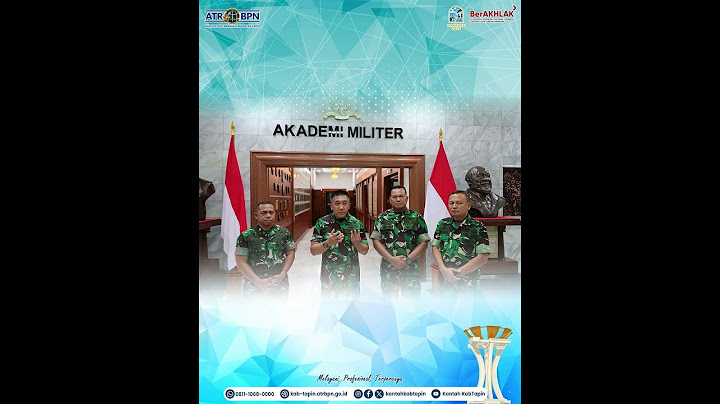 Menteri AHY Beri Pembekalan ke Taruna/i Akmil di Magelang