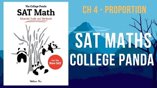College Panda SAT Math Chapter 4 - Proportions   Learn the Concepts, Formulas, and Strategies