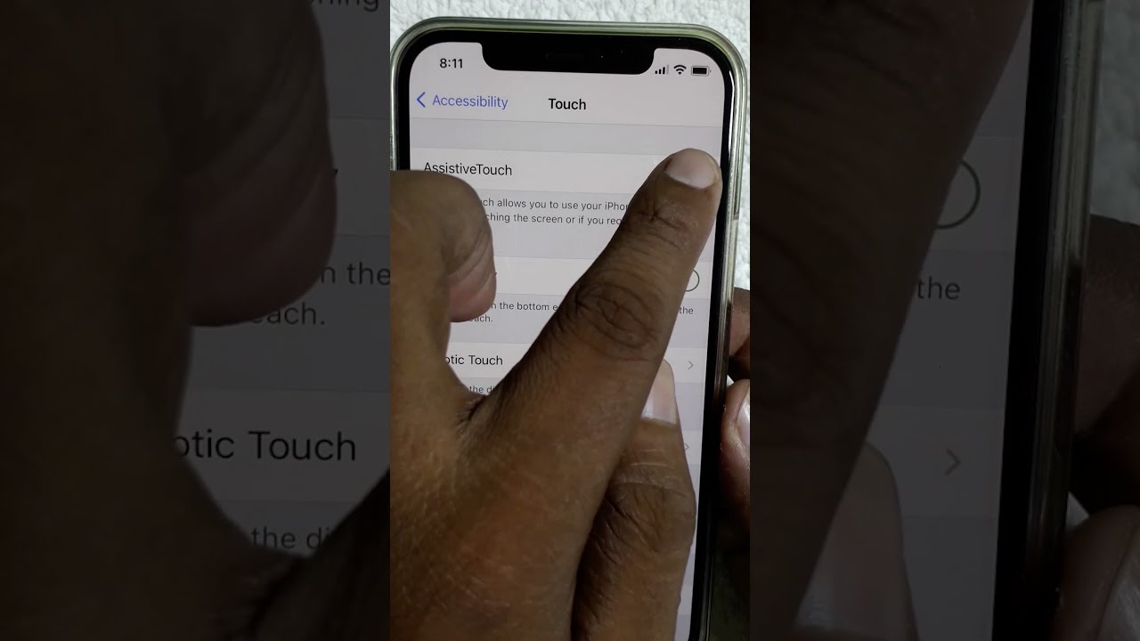 How To Enable Home Button On Iphone Assistive Touch Iphonehomebutton 12pro