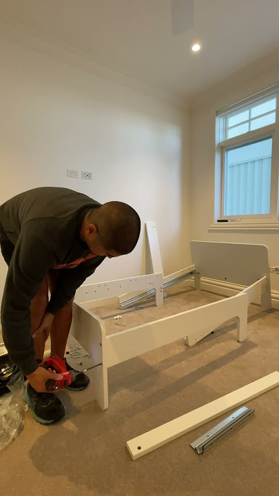 IKEA SLAKT extendable bed assembly
