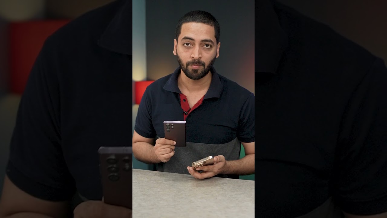 Samsung Galaxy S22 Ultra Vs iPhone 14 Pro Max - 100X Zoom Test ! #shorts
