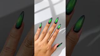 How to Do Green Aura Nails 💚✨ Easy Fall Nail Art Tutorial