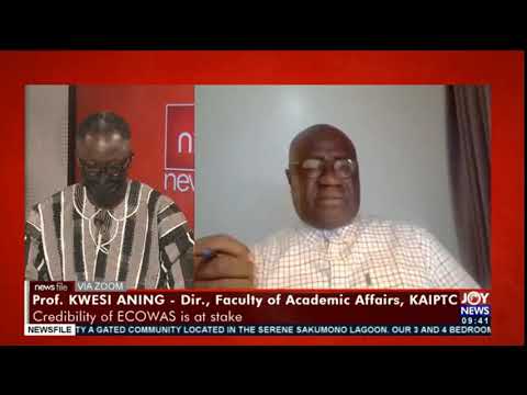 Guinea: ECOWAS has a role to play to ensure unconstitutional takeovers don't happen - Prof. Aning Guinea: ECOWAS has a role to play to ensure unconstitutional takeovers don't happen - Prof. Aning