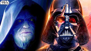 Why Palpatine Never Trained With Darth Vader  Star Wars Explained