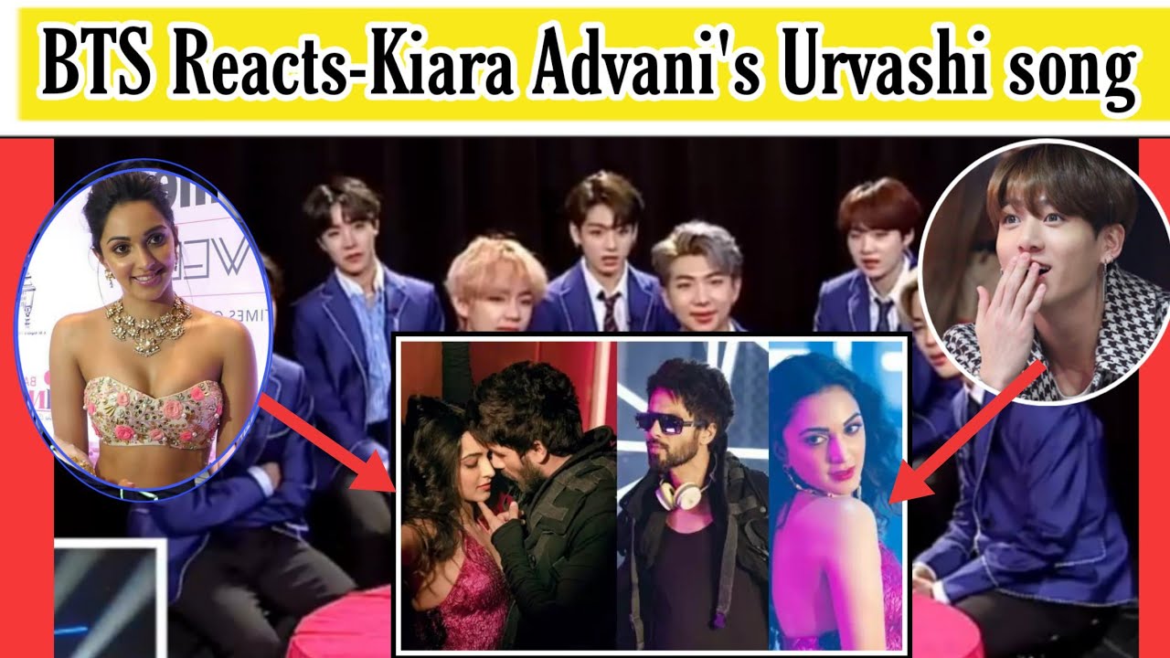 BTS reaction to bollywood songs|Urvashi-Shahid Kapoor,Kiara Advani