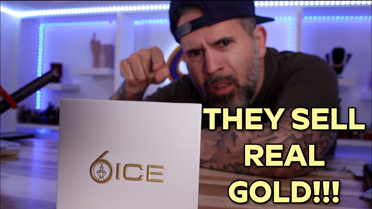 6ICE sells real gold??? 3mm 14k Rope chain review! - YouTube