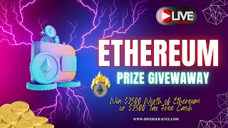 Online Raffle $2500 Worth of Ethereum or $2500 Tax Free Cash - Diverse Raffle