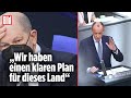 Scholz und Merz im Wortgefecht: Generaldebatte im Bundestag | BILD Live