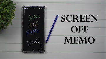 Screen Off Memo - Galaxy Note 10/10+