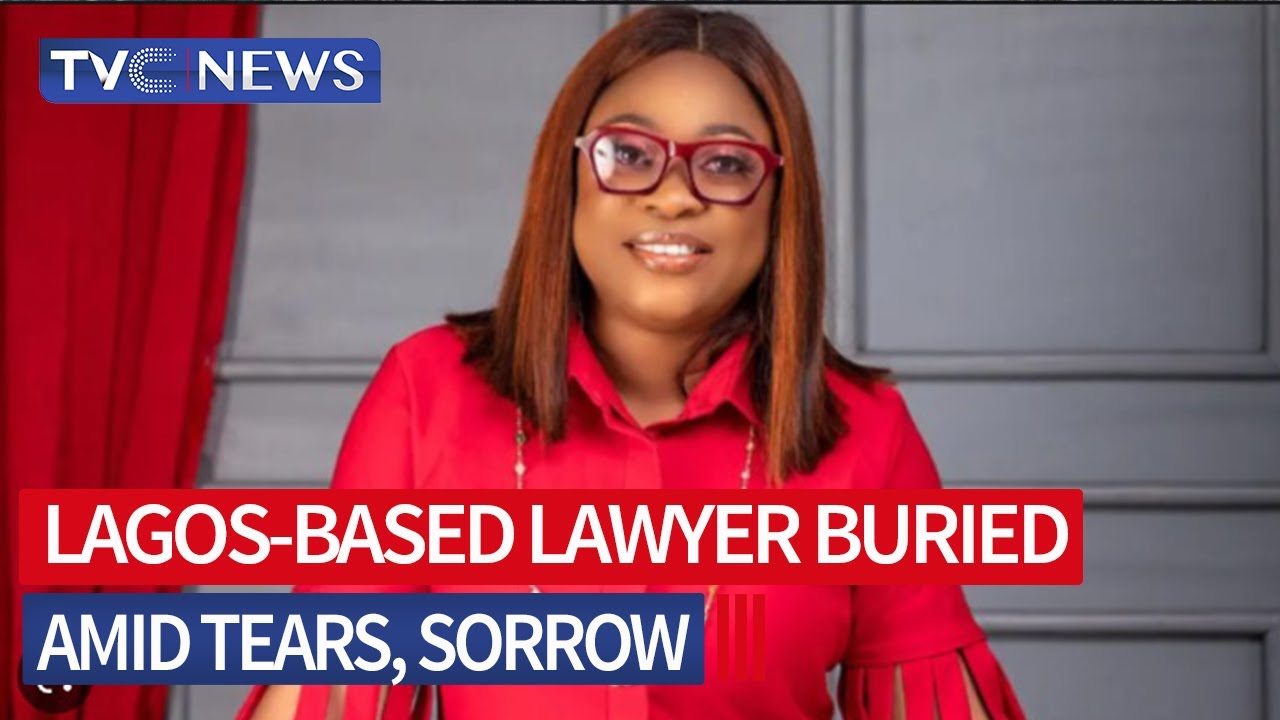 (See Video) Lagos-Based lawyer Buried Amid Tears, Sorrow