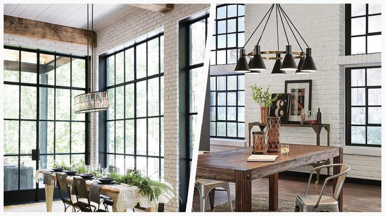 75 Industrial Dining Room Design Ideas You'll Love 🪴