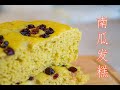 南瓜发糕 l Steamed Pumpkin Sponge Cake