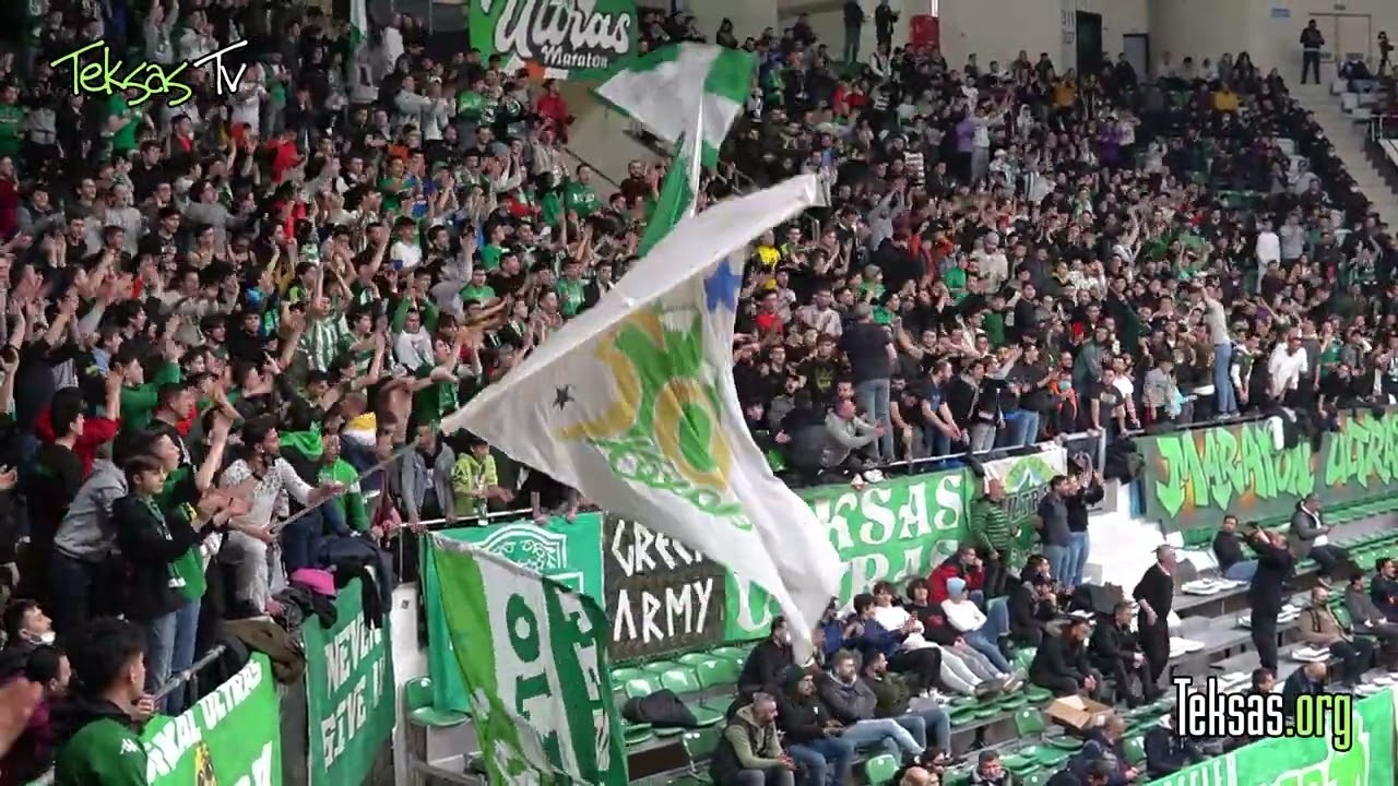 Bursaspor -Reyer Venice Basketbol Maçından Tribün Görüntülerimiz