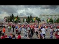 Флэшмоб по-русски - 2. "СИБИРСКИЙ ХОРОВОД"!!! (Russian style flash mob  from Siberia)
