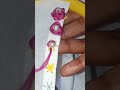 🤩 very very cute border hand lace design🤩 #trending # embroidery # short # video #