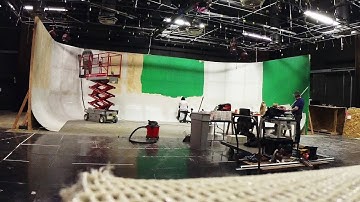 Watch: Building the KPIX virtual/augmented reality weather set