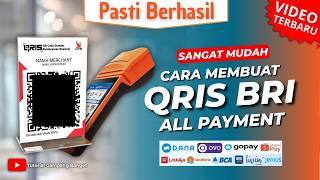 Cara Membuat QRIS BRI Untuk Semua Pembayaran | Tutorial Buat QRIS BRIMO All Payment