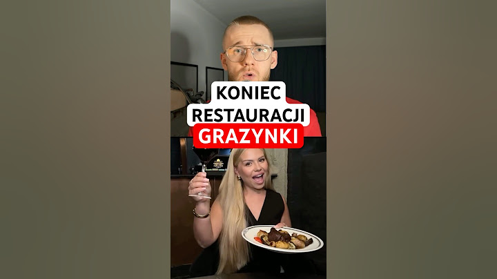 KONIEC RESTAURACJI BUDDY I GRAŻYNKI