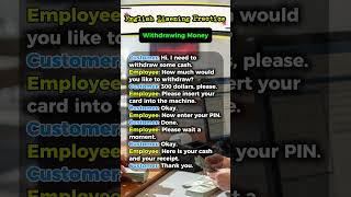 At the Bank | Part 2 | English Listening Practice (Real-Life Conversation ESL)