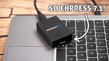 SABRENT USB 3.2 Type C and Type A to SD Express 7.1 Card Reader
