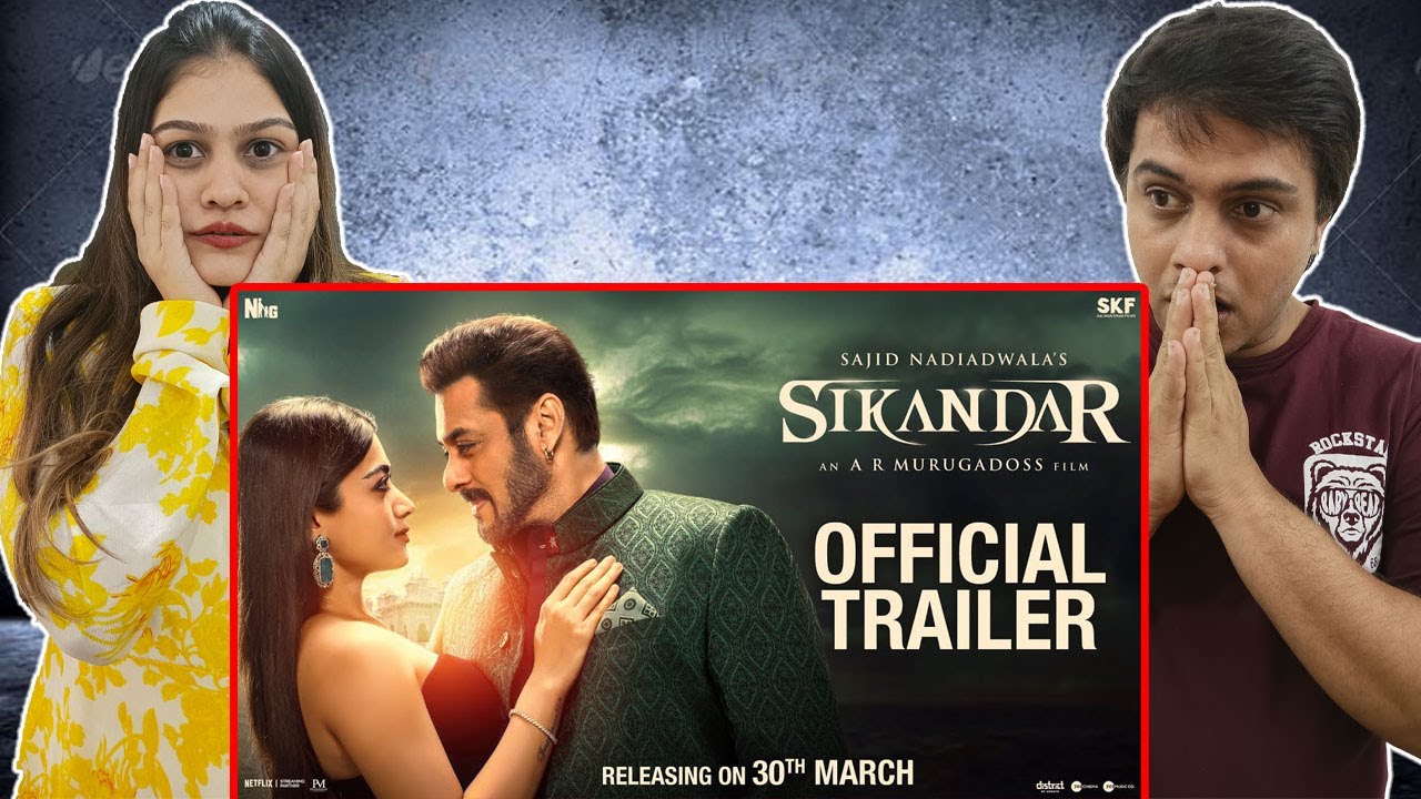 SIKANDAR Official Trailer - Salman Khan, Rashmika | Sajid Nadiadwala | A.R. Murugadoss | 30th March