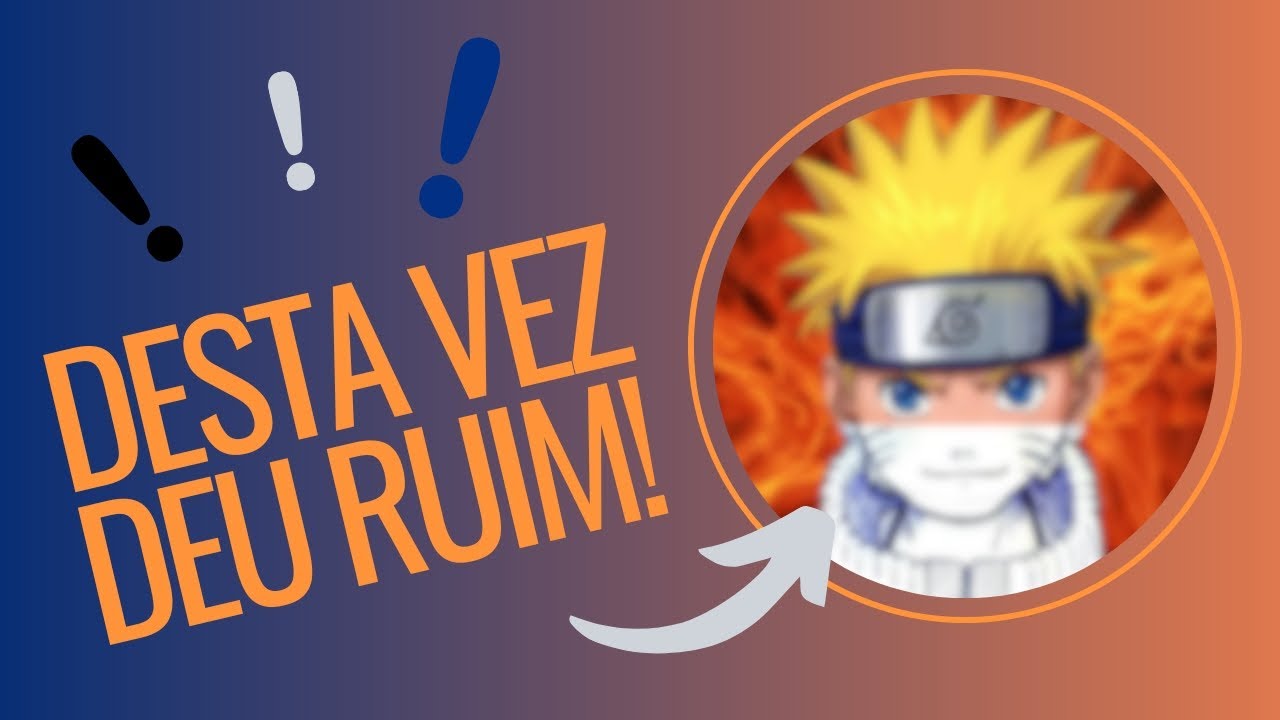 TENTEI DESENHAR O NARUTO EM 10 MINUTOS!