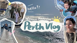 Perth 2023 西澳珀斯8日8夜全記錄🦘VLOG 01 挑戰不可能的任務—要去跳傘了⁉️還受到前所未見的雀鳥攻擊🥲（恐鳥症慎入💢💢