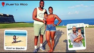 WE&#39;RE BACK!! First family vacation! | We traveled to Puerto Rico for 10 days! (part 1)