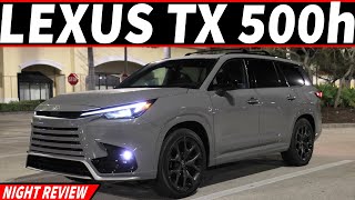 2024 Lexus TX 500h - Night Drive Review