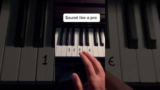 Sound like a pro 👐 #piano #pianotutorial #lesson  #tutorial