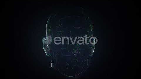 3D Face Scanning 4k | Motion Graphics - Envato elements