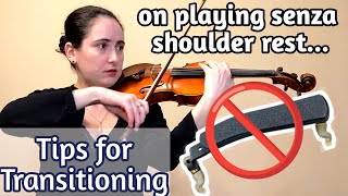 How To Play Without a Shoulder Rest | Transitioning to a New Setup on Violin or Viola