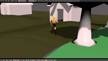 Blender BGE 2.65.9 MouseLook, MouseSteering, Collision, Camera Adjustment