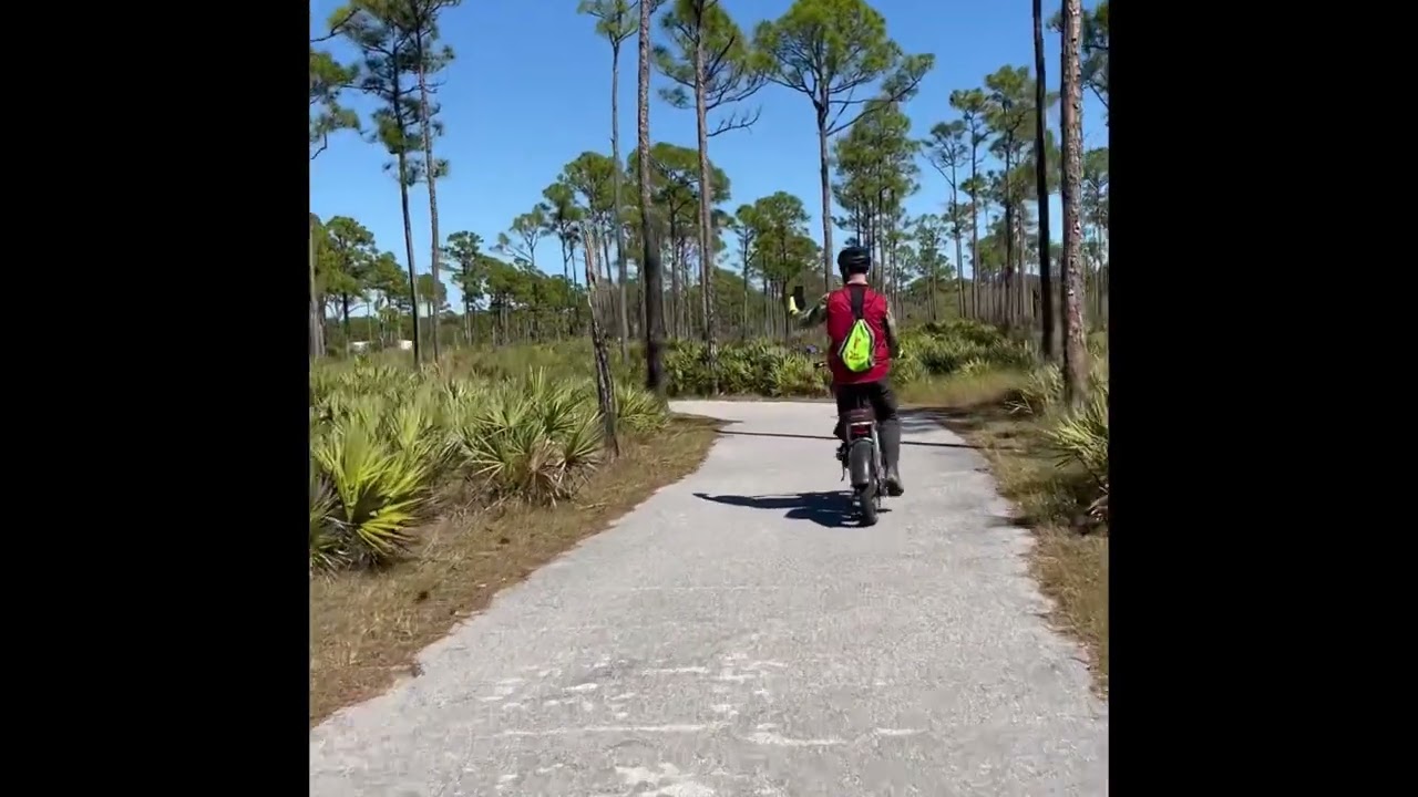 RadPower Biking @Jonathan Dickinson State Park, Hobe Sound, Florida